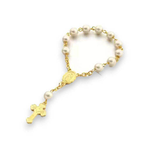 Picture of SMALL GOLD ROSARY BEAD